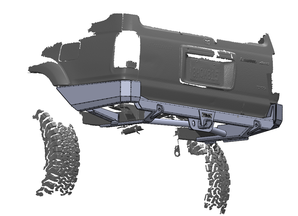 NIGHTHAWK Rear Bumper