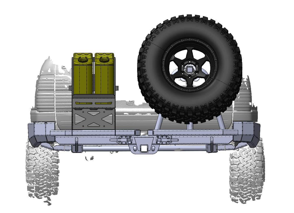 NightHawk 100 Rear Bumper