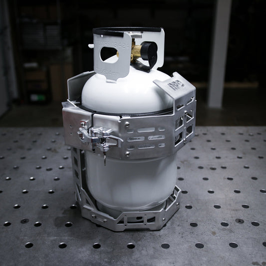 10LB Propane Tank Mount for Outdoor Adventures