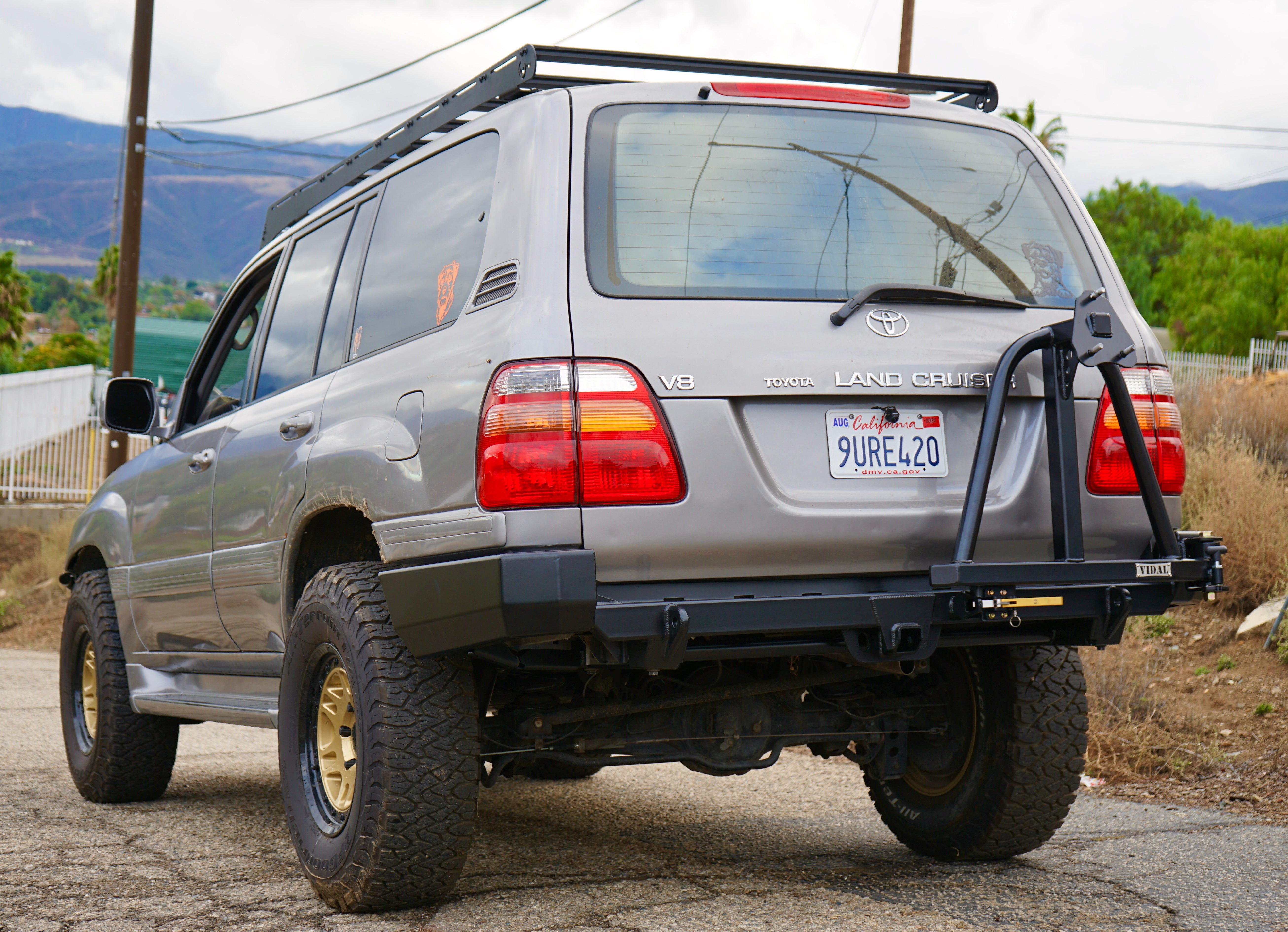 Land cruiser 100/ Lexus 470/ LC100/ LX470/ rear bumper/ 100 series