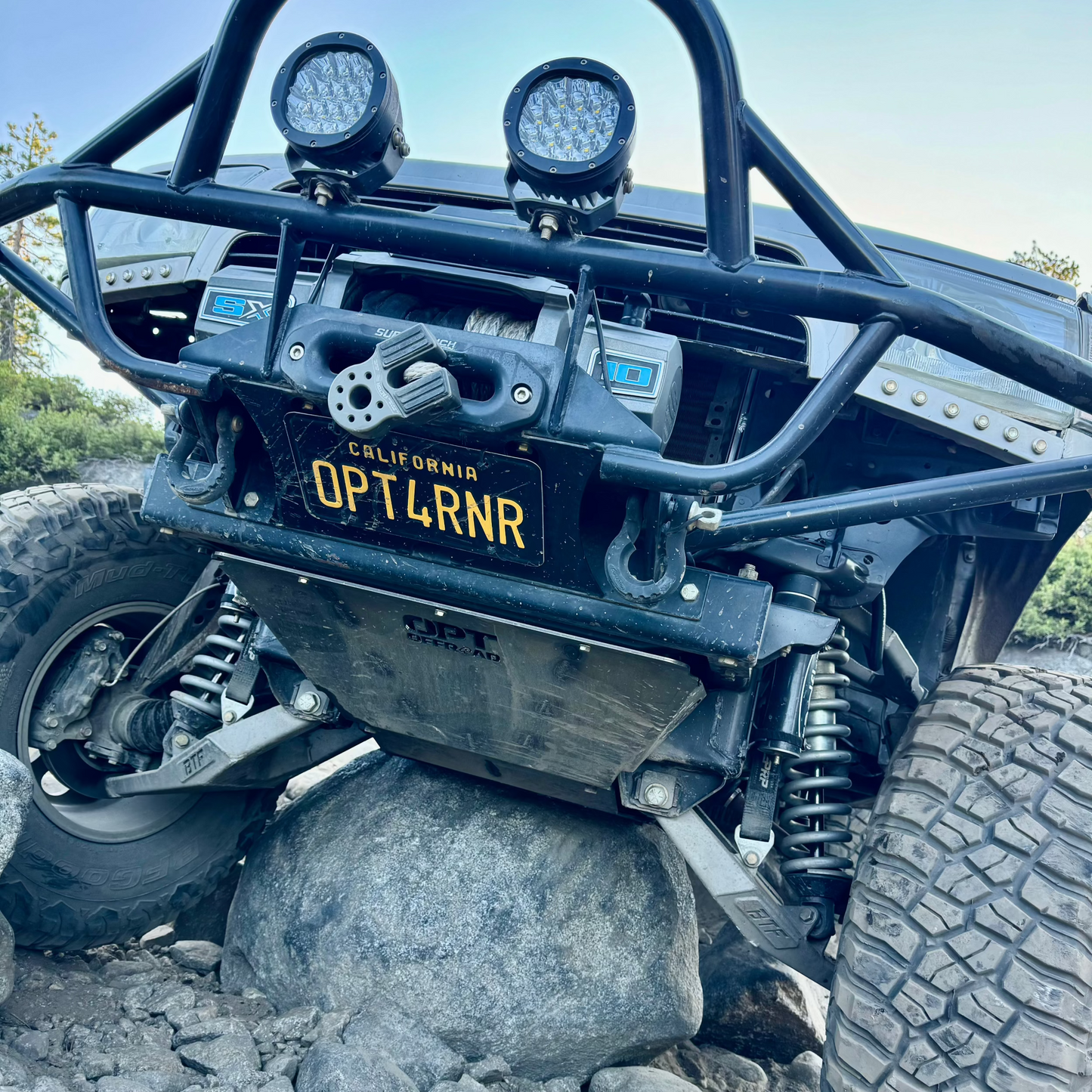 High Clearance HD Skid Plate & Radiator (96-02 4Runner, 95-04 Tacoma)