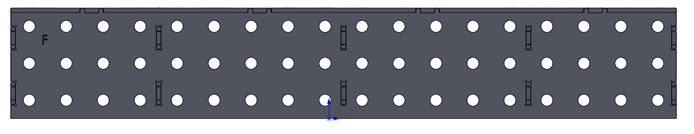 12" x 36" x 6" Modular Fixture Table