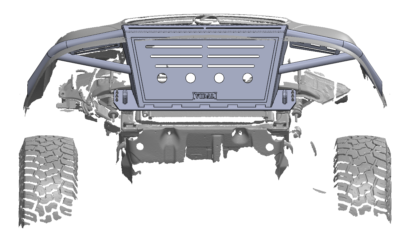 Baja GX470 Front Bumper