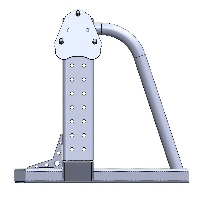VMW Modular Swing Out Tire Carrier - DIY Kit