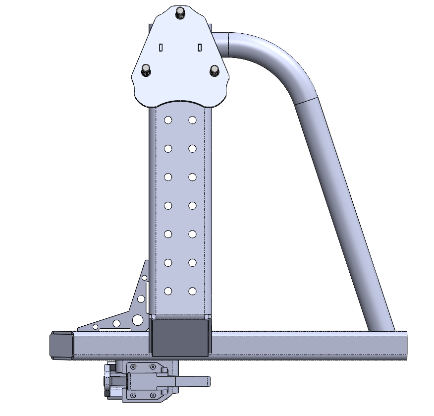 VMW Modular Swing Out Tire Carrier - DIY Kit