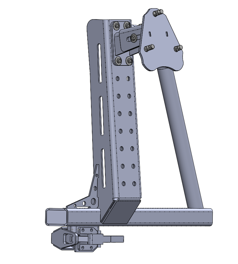 VMW Modular Swing Out Tire Carrier - DIY Kit