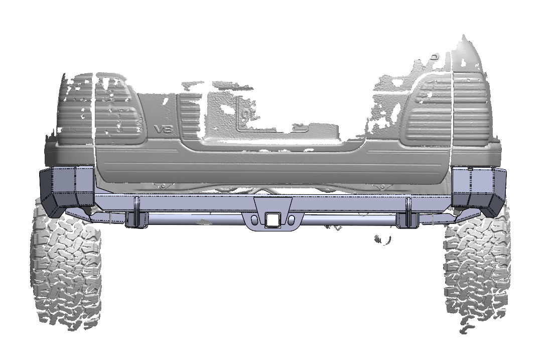NightHawk 100 Rear Bumper