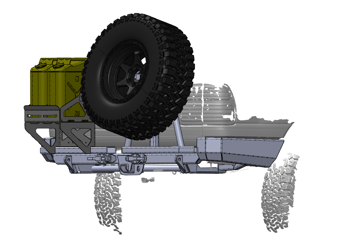 NightHawk 100 Rear Bumper