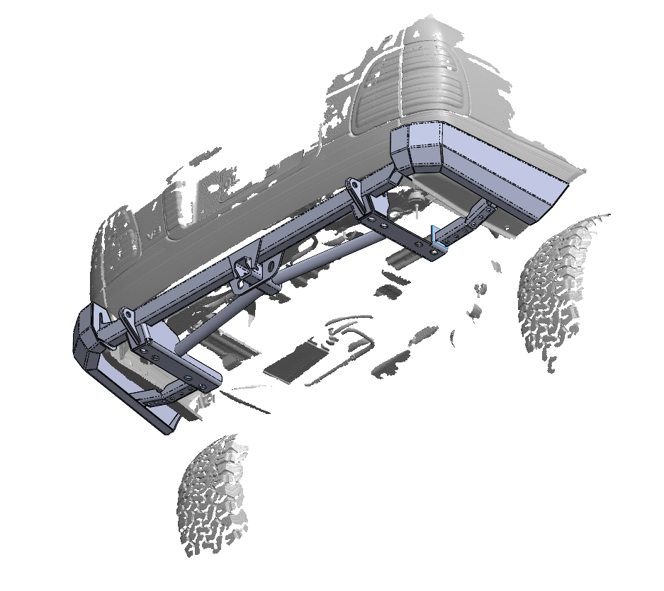 NightHawk 100 Rear Bumper